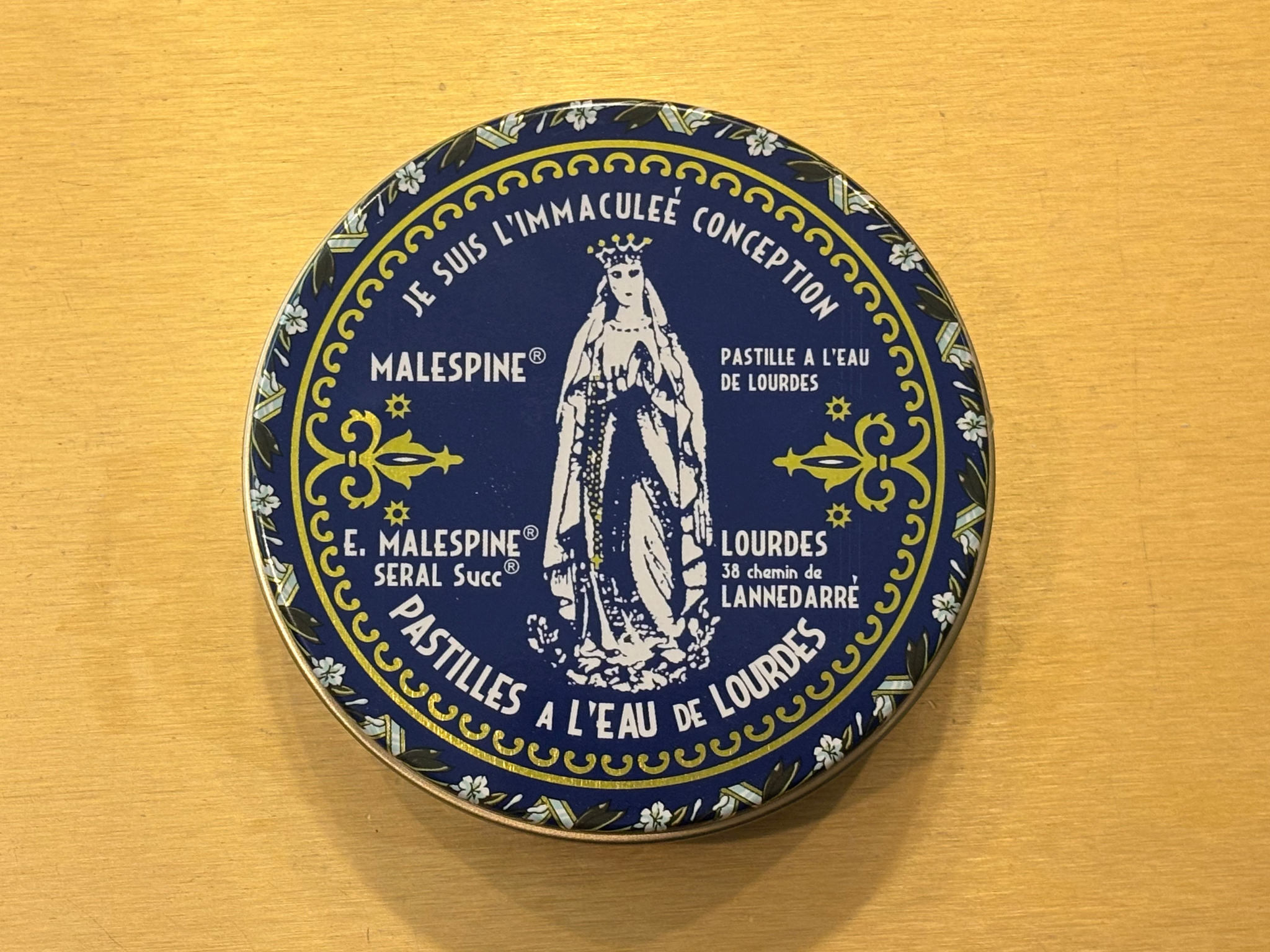 Mints Made with Water from the Grotto of Lourdes