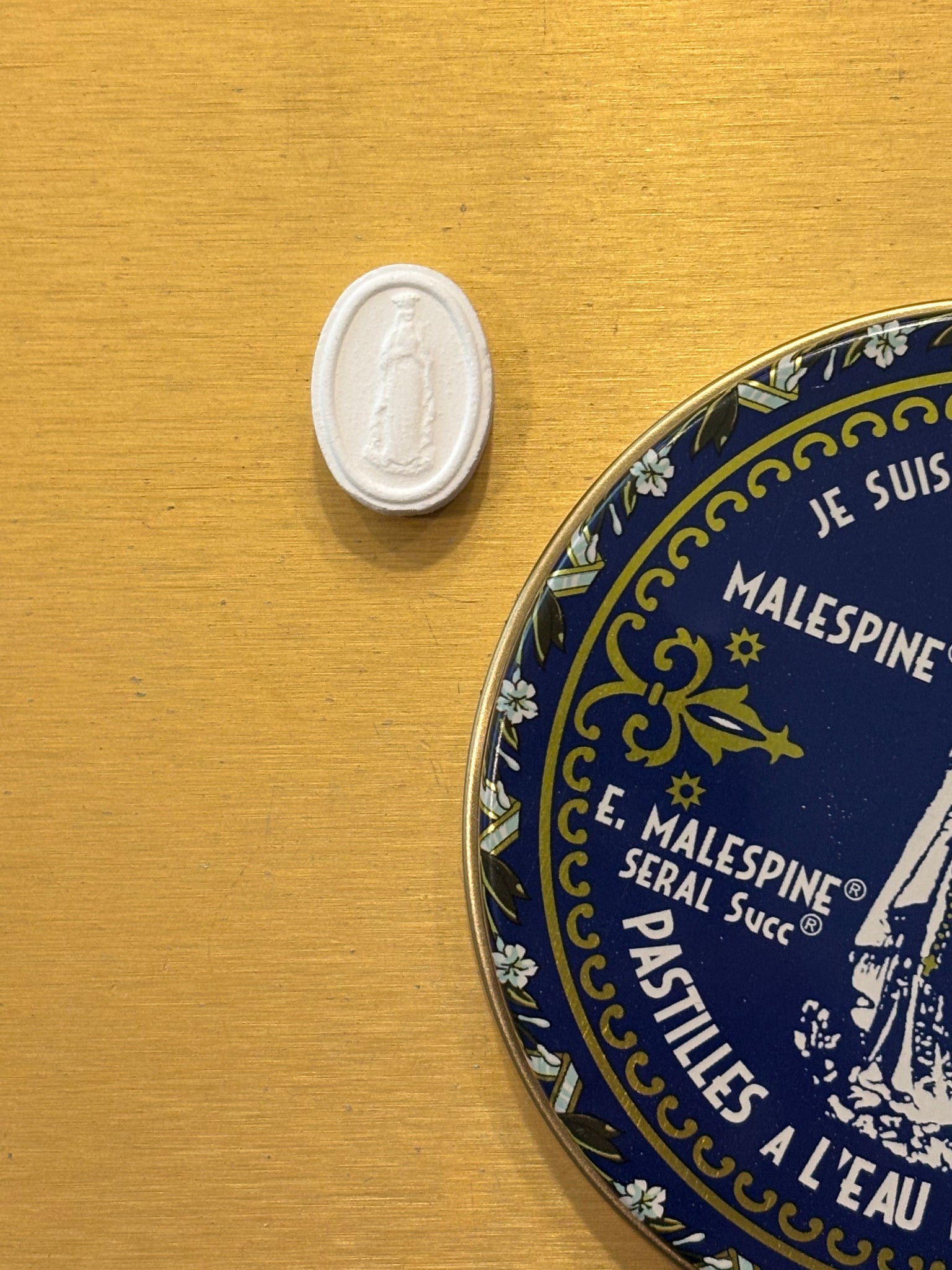 Mints Made with Water from the Grotto of Lourdes