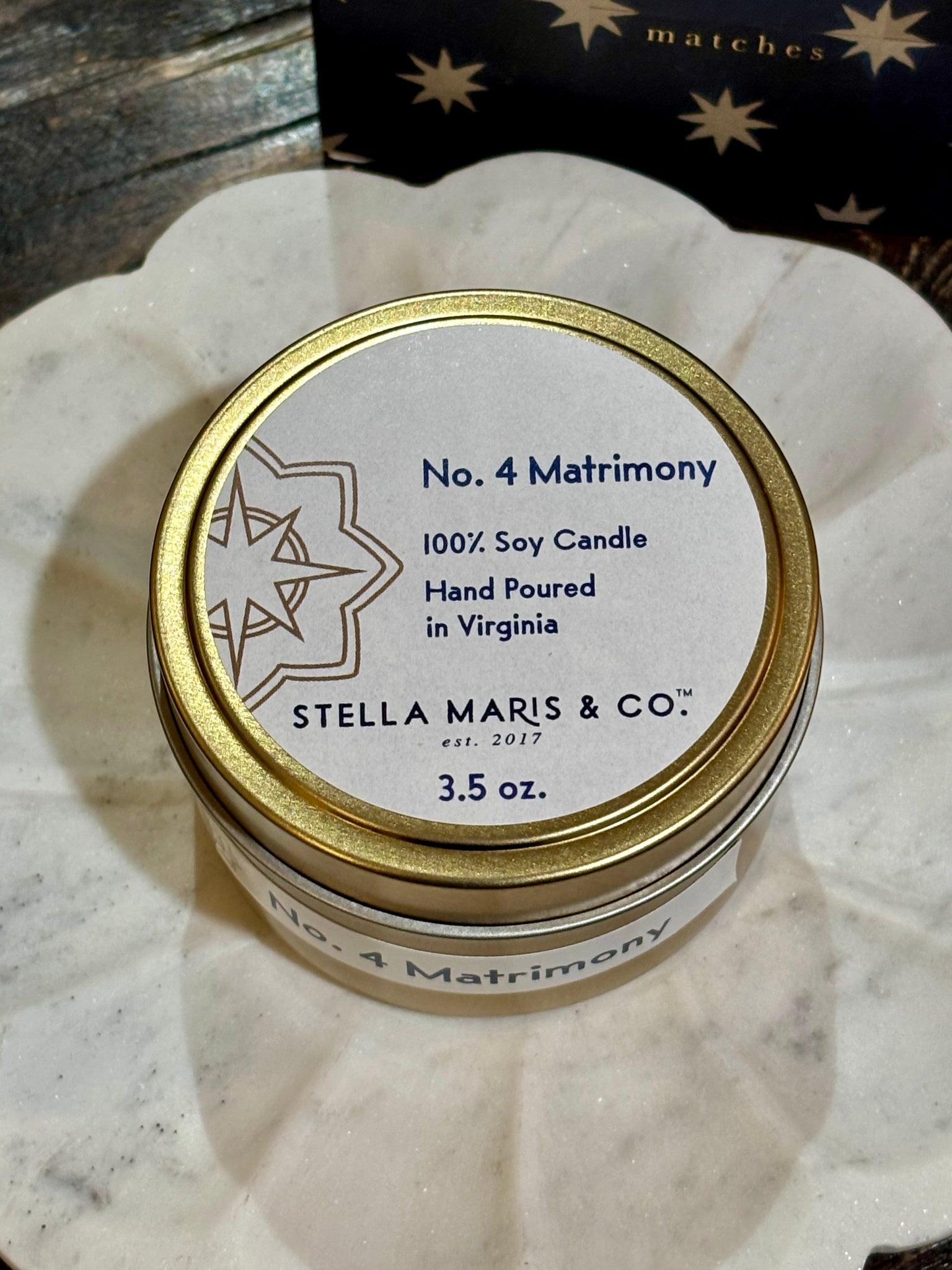 Stella Maris & Co. Travel Candles